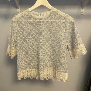 Sandro Lace Top (SOLD/UNAVAILABLE)